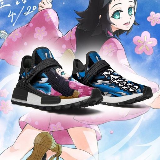 Demon Slayer Shoes Makomo NMD Shoes Skill Anime Sneakers - 3 - GearAnime