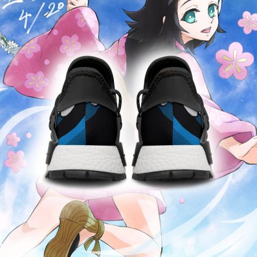 Demon Slayer Shoes Makomo NMD Shoes Skill Anime Sneakers - 4 - GearAnime