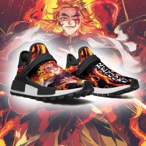 Demon Slayer Shoes Rengoku NMD Shoes Skill Anime Sneakers - 3 - GearAnime
