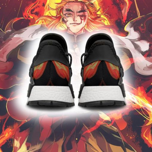 Demon Slayer Shoes Rengoku NMD Shoes Skill Anime Sneakers - 4 - GearAnime