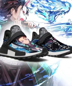 Demon Slayer Shoes Tanjiro NMD Shoes Water Breathing Anime Sneakers - 3 - GearAnime