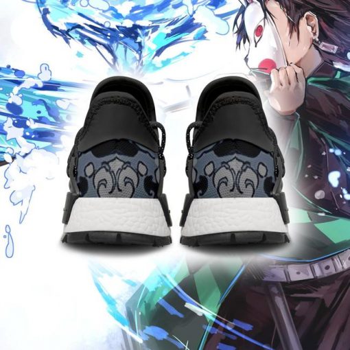 Demon Slayer Shoes Tanjiro NMD Shoes Water Breathing Anime Sneakers - 4 - GearAnime