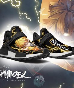 Demon Slayer Shoes Zenitsu NMD Shoes Thunder Breathing Anime Sneakers - 3 - GearAnime
