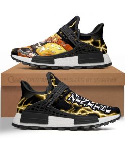 Demon Slayer Shoes Zenitsu NMD Shoes Thunder Breathing Anime Sneakers - 1 - GearAnime