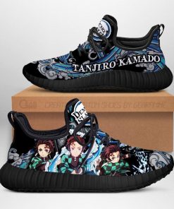 Demon Slayer Tanjiro Kamado Reze Shoes Custom Anime Sneakers - 1 - GearAnime