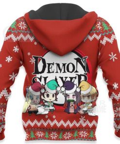 Demon Slayer Ugly Christmas Sweater Kimetsu No Yaiba Xmas Gift VA10 - 4 - GearAnime