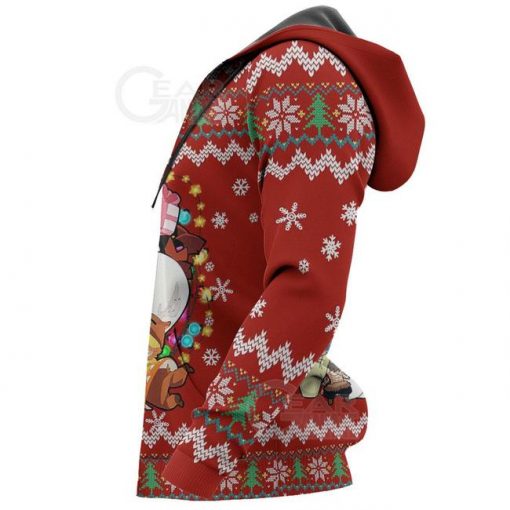 Demon Slayer Ugly Christmas Sweater Kimetsu No Yaiba Xmas Gift VA10 - 5 - GearAnime