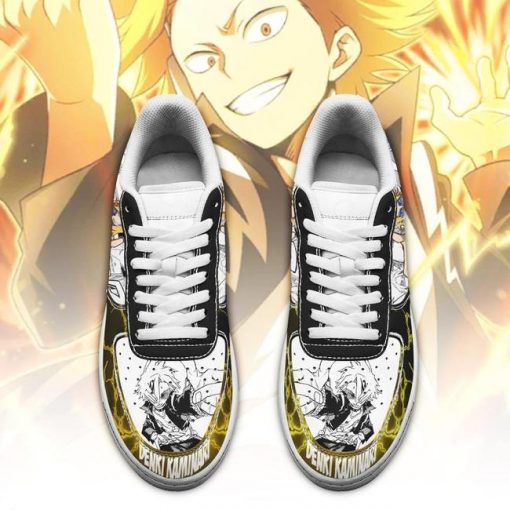 Denki Kaminari Air Force Sneakers My Hero Academia Anime Custom Shoes - 2 - GearAnime