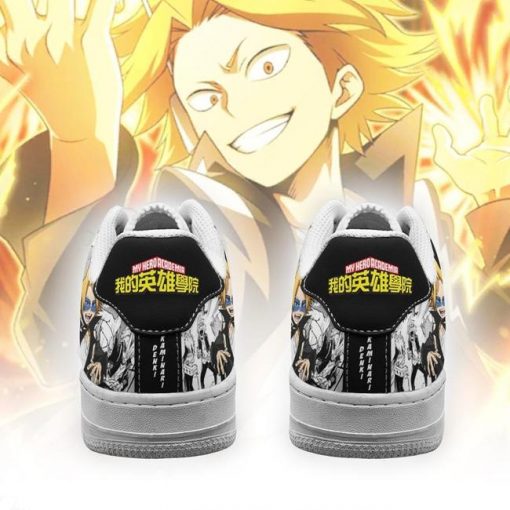 Denki Kaminari Air Force Sneakers My Hero Academia Anime Custom Shoes - 3 - GearAnime