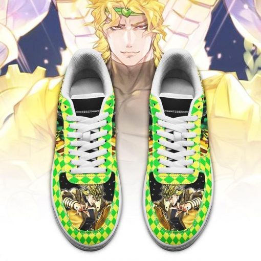Dio Brando Air Force Sneakers JoJo Anime Shoes Fan Gift Idea PT06 - 2 - GearAnime