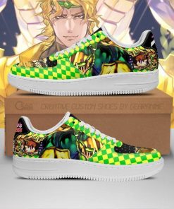 Dio Brando Air Force Sneakers JoJo Anime Shoes Fan Gift Idea PT06 - 1 - GearAnime