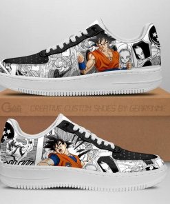 Dragon Ball Air Force Sneakers Anime Shoes Mixed Manga Style - 4 - GearAnime