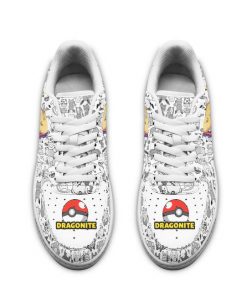 Dragonite Air Force Sneakers Pokemon Shoes Fan Gift Idea PT04 - 2 - GearAnime