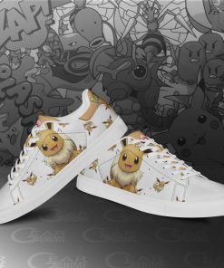 Eevee Skate Shoes Pokemon Custom Anime Shoes PN11 - 2 - GearAnime