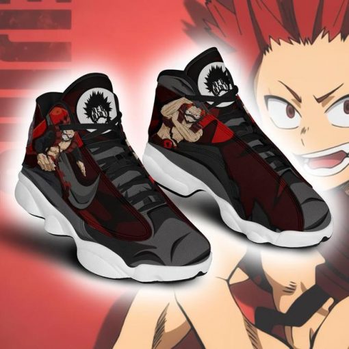 Eijirou Kirishima Jordan 13 Shoes My Hero Academia Anime Sneakers - 3 - GearAnime
