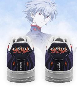 Evangelion Kaworu Nagisa Air Force Sneakers Neon Genesis Evangelion Shoes - 3 - GearAnime