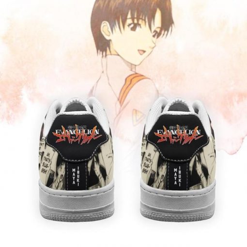 Evangelion Maya Ibuki Air Force Sneakers Neon Genesis Evangelion Shoes - 3 - GearAnime