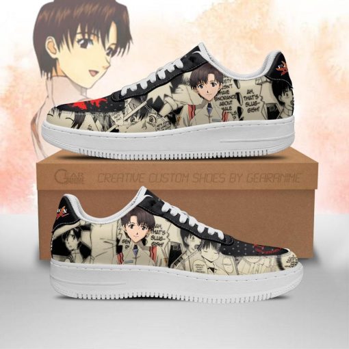 Evangelion Maya Ibuki Air Force Sneakers Neon Genesis Evangelion Shoes - 1 - GearAnime