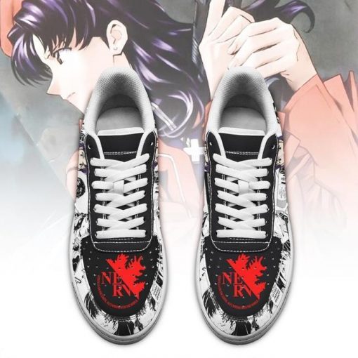Evangelion Misato Katsuragi Air Force Sneakers Neon Genesis Evangelion Shoes - 2 - GearAnime