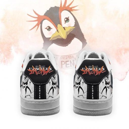 Evangelion Pen Pen Air Force Sneakers Neon Genesis Evangelion Shoes - 3 - GearAnime