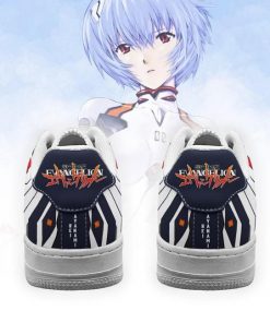 Evangelion Rei Ayanami Air Force Sneakers Neon Genesis Evangelion Shoes - 3 - GearAnime