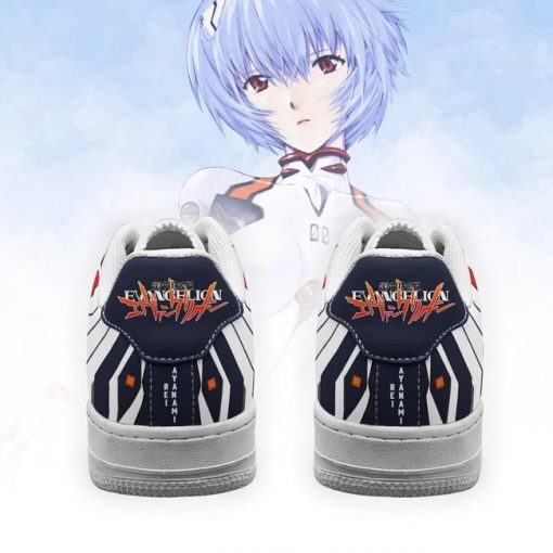 Evangelion Rei Ayanami Air Force Sneakers Neon Genesis Evangelion Shoes - 3 - GearAnime