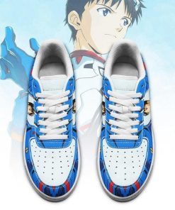 Evangelion Shinji Ikari Air Force Sneakers Neon Genesis Evangelion Shoes - 2 - GearAnime