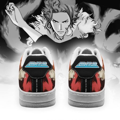 Ex Flame King Spitfire Air Gear Air Force Shoes Anime Sneakers - 4 - GearAnime