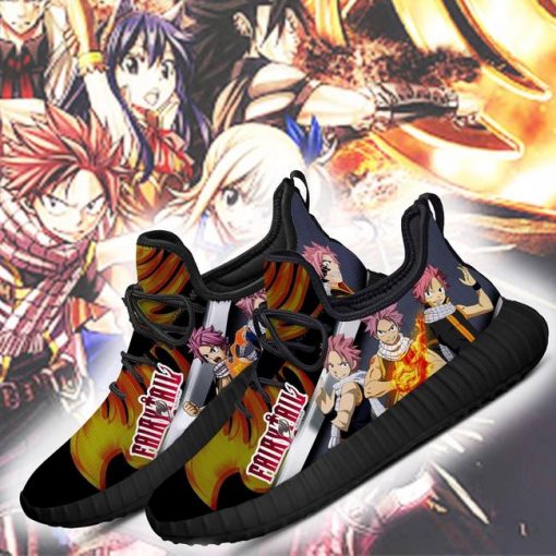 Fairy Tail Natsu Reze Shoes Fairy Tail Anime Shoes Fan Gift Idea TT04 - 2 - GearAnime