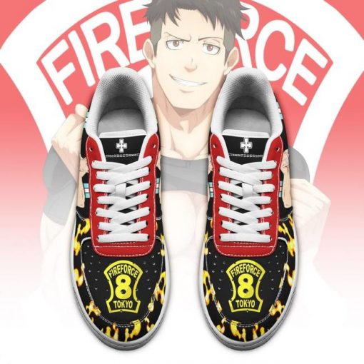 Fire Force Akitaru Obi Air Force Sneakers Costume Anime Shoes - 2 - GearAnime