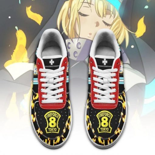 Fire Force Iris Air Force Sneakers Costume Anime Shoes - 2 - GearAnime