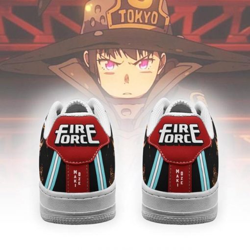 Fire Force Maki Oze Air Force Sneakers Costume Anime Shoes - 3 - GearAnime