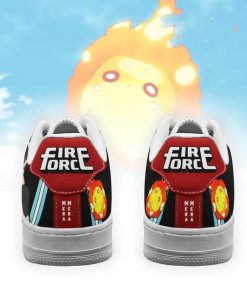 Fire Force Mera Mera Air Force Sneakers Costume Anime Shoes - 3 - GearAnime