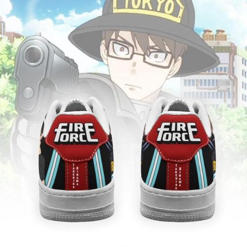 Fire Force Takehisa Hinawa Air Force Sneakers Costume Anime Shoes - 3 - GearAnime