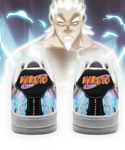 Fouth Raikage Air Force Sneakers Custom Naruto Anime Shoes Leather - 3 - GearAnime