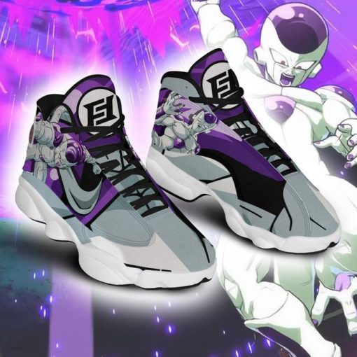 Frieza Jordan 13 Shoes Dragon Ball Anime Sneakers - 4 - GearAnime