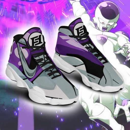 Frieza Jordan 13 Shoes Skill Dragon Ball Anime Sneakers - 3 - GearAnime