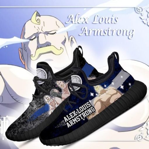 Fullmetal Alchemist Alex Louis Reze Shoes Character Anime Sneakers - 2 - GearAnime