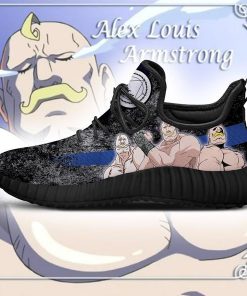 Fullmetal Alchemist Alex Louis Reze Shoes Character Anime Sneakers - 4 - GearAnime