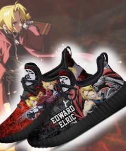 Fullmetal Alchemist Edward Elric Reze Shoes Character Anime Sneakers - 2 - GearAnime