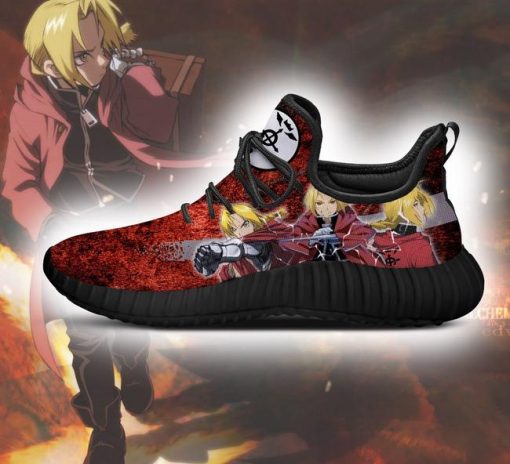 Fullmetal Alchemist Edward Elric Reze Shoes Character Anime Sneakers - 4 - GearAnime