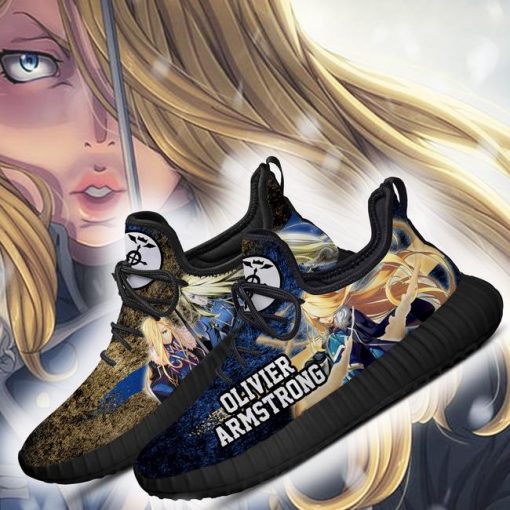 Fullmetal Alchemist Olivier Reze Shoes Character Anime Sneakers - 2 - GearAnime