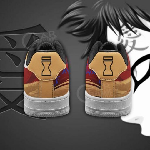 Gaara Air Force Sneaker Naruto Anime Custom Shoes Jutsu Skill - 3 - GearAnime