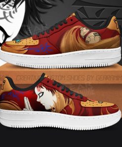 Gaara Air Force Sneaker Naruto Anime Custom Shoes Jutsu Skill - 1 - GearAnime