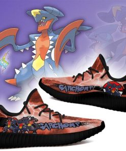 Garchomp Yzy Shoes Pokemon Anime Sneakers Fan Gift Idea TT04 - 2 - GearAnime