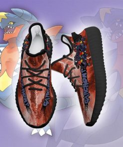 Garchomp Yzy Shoes Pokemon Anime Sneakers Fan Gift Idea TT04 - 3 - GearAnime