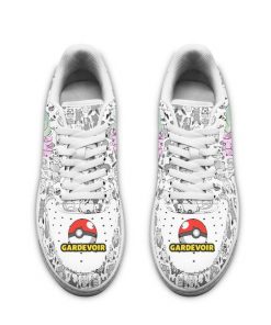 Gardevoir Air Force Sneakers Pokemon Shoes Fan Gift Idea PT04 - 2 - GearAnime
