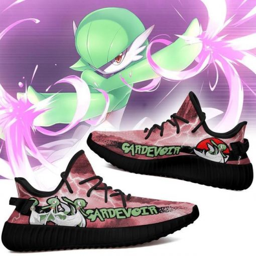Gardevoir Yzy Shoes Pokemon Anime Sneakers Fan Gift Idea TT04 - 2 - GearAnime