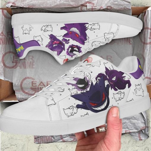 Gengar Skate Shoes Pokemon Custom Anime Shoes PN11 - 3 - GearAnime