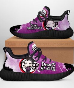 Genya Reze Shoes Costume Demon Slayer Anime Sneakers Fan Gift Idea - 1 - GearAnime